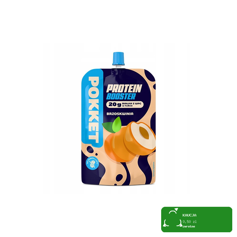 Dawtona POKKET MUS PROTEIN PROTEINOWY Brzoskwinia 20g białka z WPC 180g