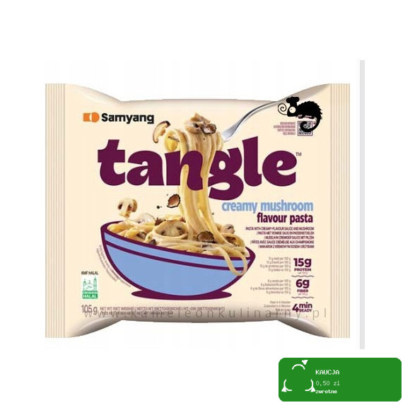 Samyang TANGLE POMIDOROWE GRZYBOWE CZOSNKOWE BULGOGI MAKARON mix 4 sztuk