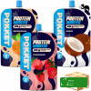 Dawtona POKKET MUS PROTEIN PROTEINOWY Truskawka Brzoskwinia Choco 180g x3
