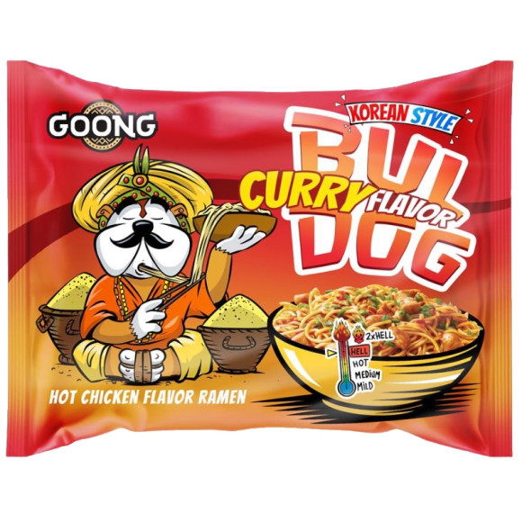BULDOG DANIE ZUPA MAKARON KOREAŃSKI OSTRY RAMEN HOT KURCZAK zestaw mix 7szt