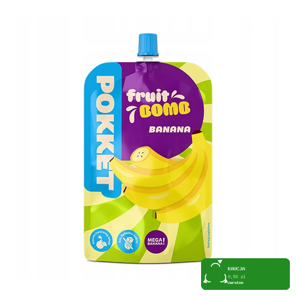 Dawtona POKKET FRUIT BOMB 4 smaki: DRAGON FRUIT MANGO COCONUT BANANA 12szt