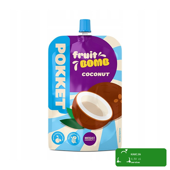 Dawtona POKKET FRUIT BOMB 4 smaki: DRAGON FRUIT MANGO COCONUT BANANA 12szt