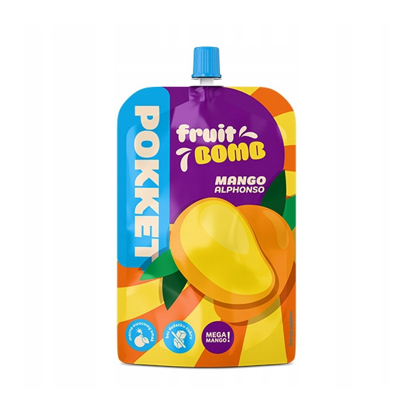 Dawtona POKKET FRUIT BOMB 4 smaki: DRAGON FRUIT MANGO COCONUT BANANA 12szt