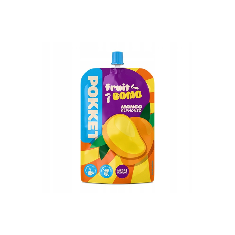 Dawtona POKKET FRUIT BOMB 4 smaki: DRAGON FRUIT MANGO COCONUT BANANA 12szt