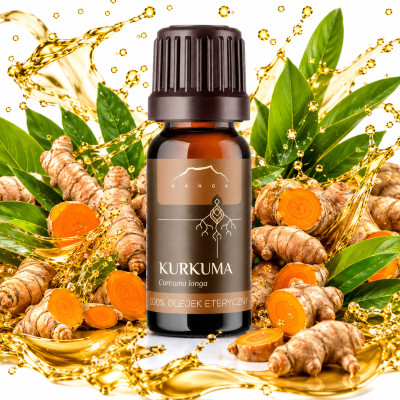Nanga OLEJEK KURKUMOWY KURKUMA eteryczny naturalny 10ml