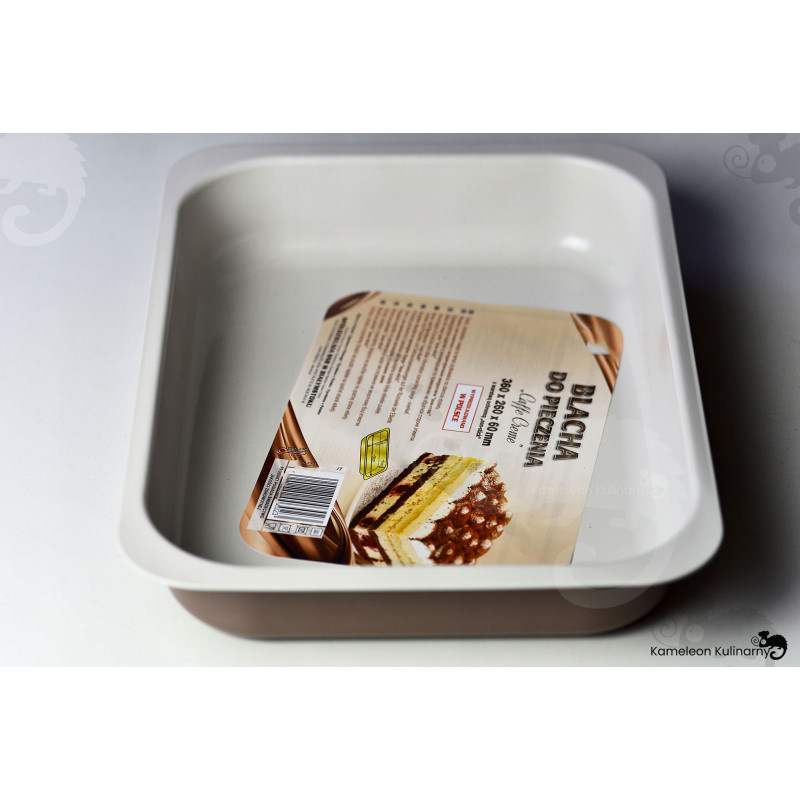 FORMA BLACHA DO PIECZENIA Caffe Creme DUŻA 36x26x6