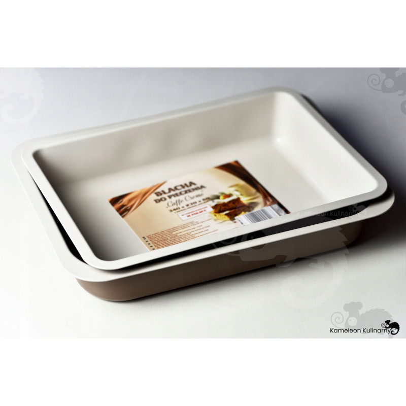 FORMA BLACHA DO PIECZENIA Caffe Creme DUŻA 36x26x6