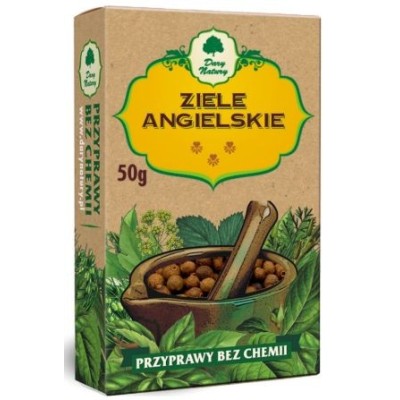 ZIELE ANGIELSKIE ziarno w ziarnie bez chemii 50g DARY NATURY