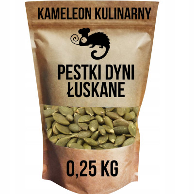 KAMELEON KULINARNY PESTKI DYNI ŁUSKANE 0,25KG dynia pestki 250g
