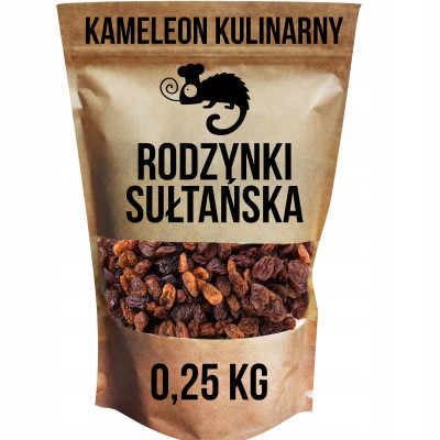 KAMELEON KULINARNY RODZYNKI SUŁTAŃSKIE RODZYNKA 250g