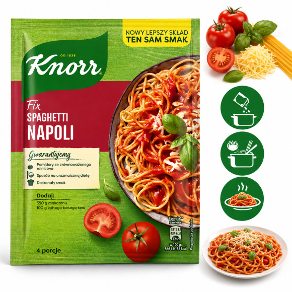 FIX KNORR FIX SPAGHETTI NAPOLI 45 g
