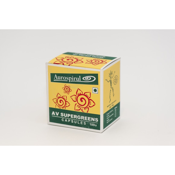 Aurospirul AV SUPERGREENS 100kps 40g wsparcie zmocnienie detoksykacja