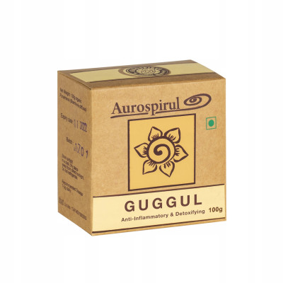 Aurospirul GUGGUL 100g proszek wspomaga oczyszczanie i odtruwanie