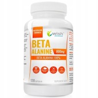 Wish BETA ALANINE BETA-ALANINA 100% 800mg120kaps pomoc