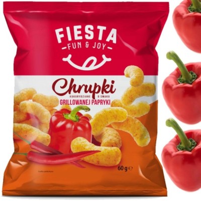 FIESTA CHRUPKI GRILOWANA PAPRYKA 60G