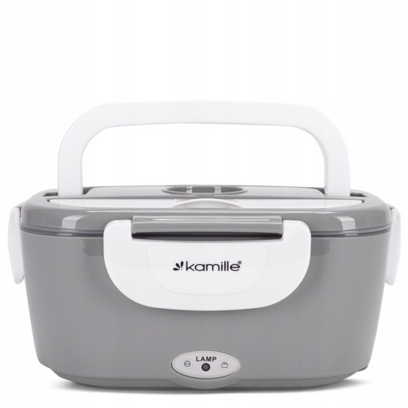 ELEKTRYCZNY LUNCH BOX TERMOS 220V gniazdko DUŻY 1500ml 1,5L
