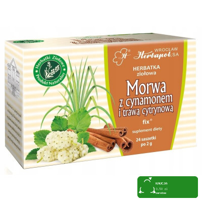 Herbata ziołowa ekspresowa Herbapol 80 g