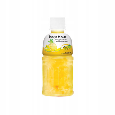 MOGU MOGU napój ANANAS ANANASOWY z nata de coco kawał galaretki kokos 320ml