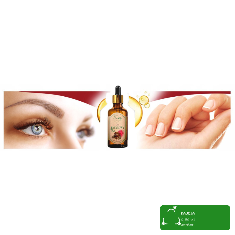 BioOlja BIO OLEJ RYCYNOWY ZIMNOTŁOCZONY NIERAFIN. 50ml Cellulit & Paznokcie