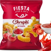 FIESTA CHRUPKI KETCHUPOWE chrupiąca przekąska 60G
