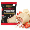 Frank&Oli Proteinowe Ciastko Bezglutenowe TRUSKAWKA BIAŁA CZEKOLADA 50g