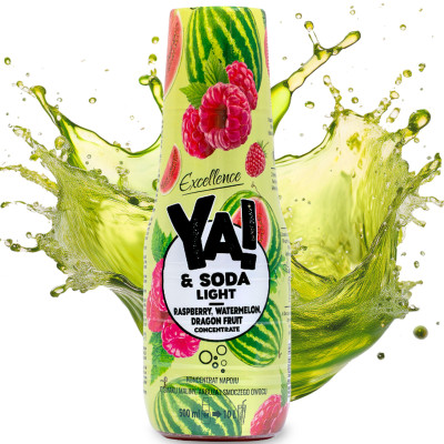 YA!&SODA KONCENTRAT SODA STREAM LIGHT ZERO bez cukru MALINA ARBUZ SMOCZY OWOC