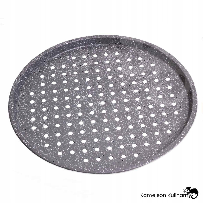 FORMA BLACHA do pieczenia PIZZY stal fi 33cm 330mm