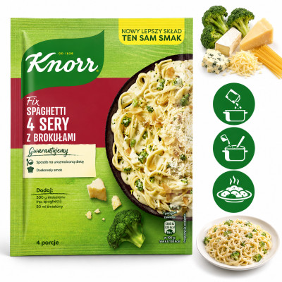 Knorr FIX 4 SERY Z BROKUŁAMI 39g