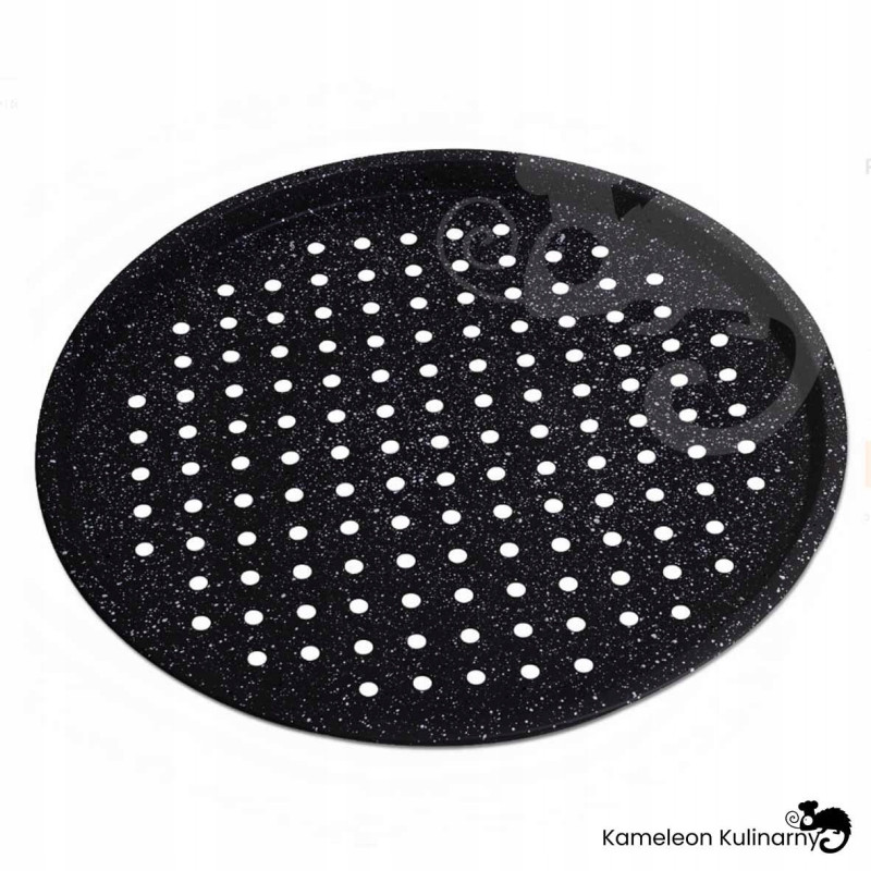 FORMA BLACHA do pieczenia PIZZY stal fi 33cm 330mm