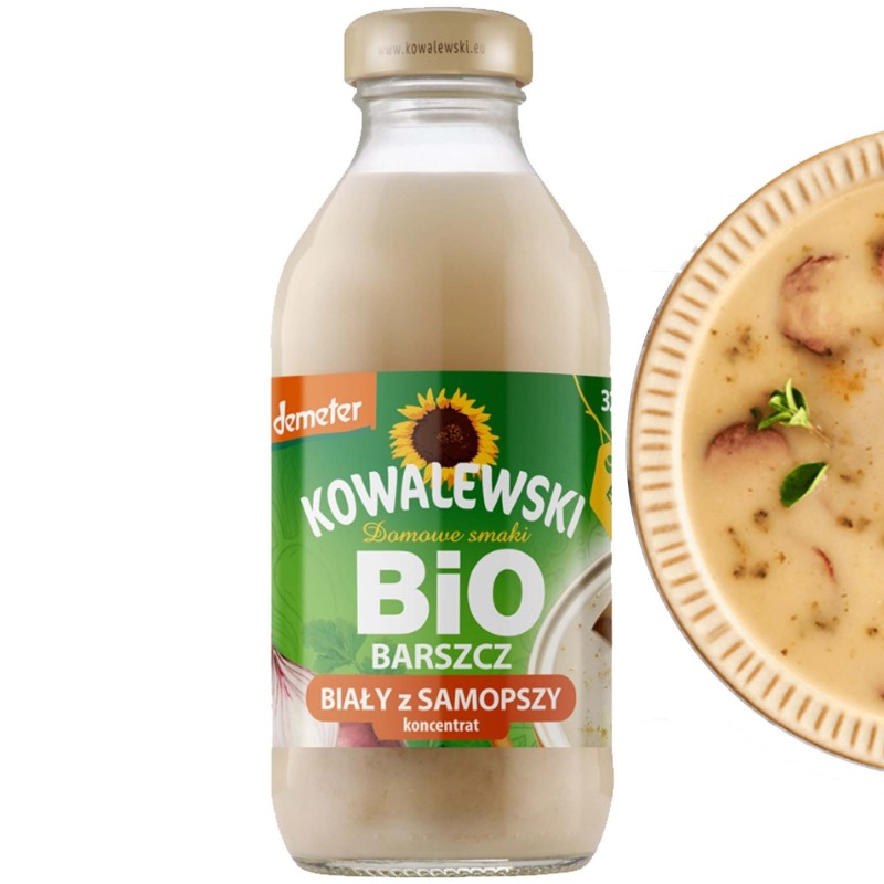 Kowalewski BARSZCZ BIAŁY Z SAMOPSZY BIODYNAMICZNY