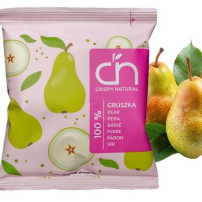 CRISPY NATURAL - Gruszka suszona 100% 18g / nr06