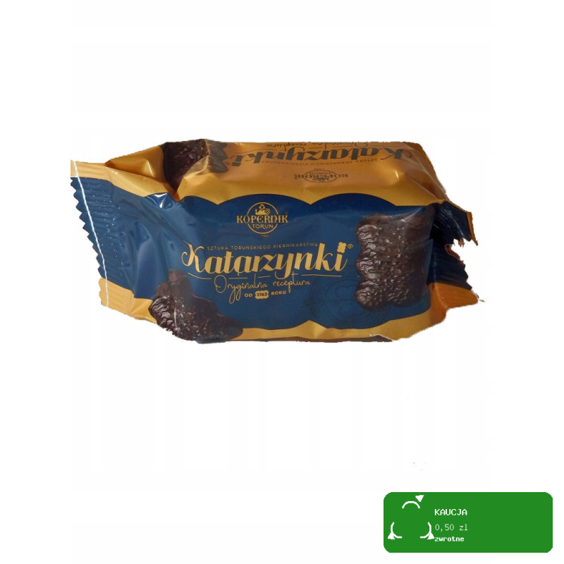 KATARZYNKI CZEKOLADOWE ciastka w czekoladzie CIASTECZKA KOPERNIK 56G