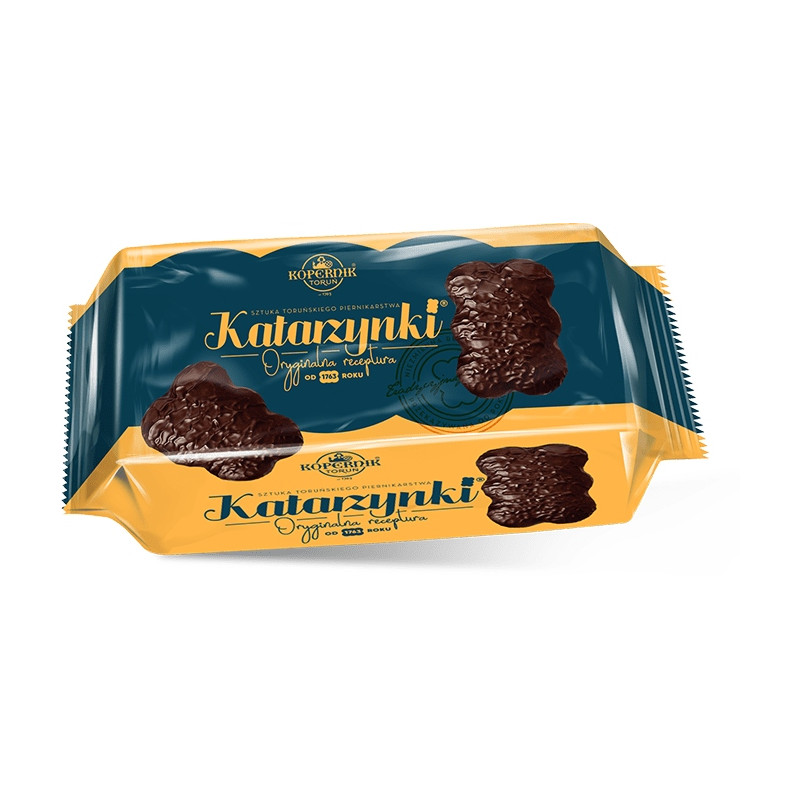 KATARZYNKI CZEKOLADOWE ciastka w czekoladzie CIASTECZKA KOPERNIK 56G