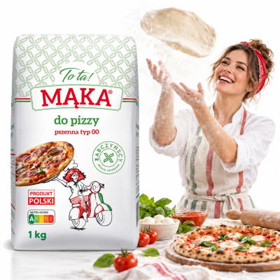 TOTA MĄKA PSZENNA DO PIZZY focacci TYP 00 bardzo lekka ToTa! 1KG