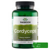 Swanson CORDYCEPS 600mg 120kaps wsparcie: ODPORNOŚĆ ENERGIA data 09.2026