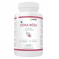 Wish DZIKA RÓŻA 200 mg pastylki do ssania smak szałwi 120
