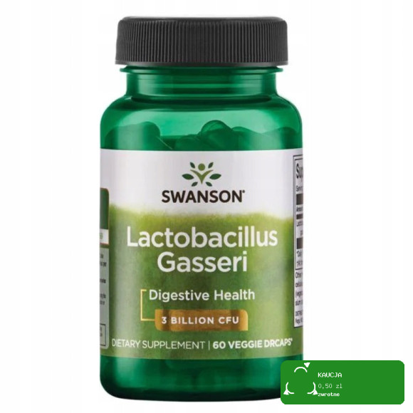 Swanson LACTOBACILLUS GASSERI 60kaps data 09.2026