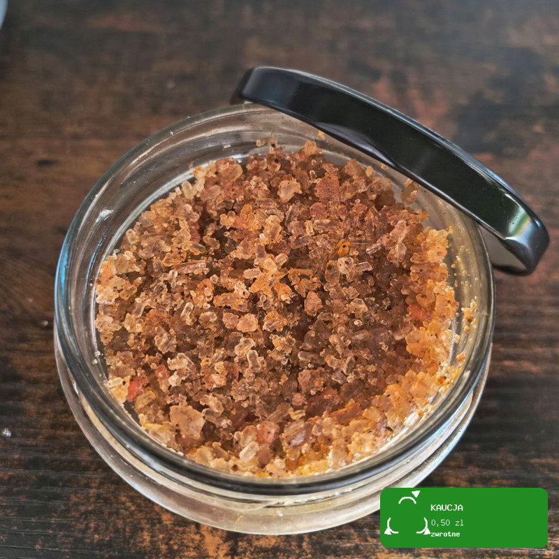 KAMELEON sól do kąpieli KOKOSOWA 200g (słoik mały)