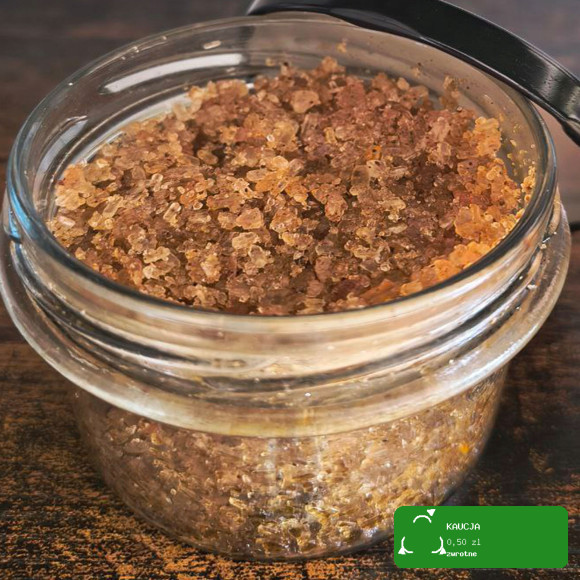 KAMELEON sól do kąpieli KOKOSOWA 200g (słoik mały)