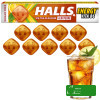HALLS ENERGY cukierki w kofeiną i wit b6 smak ICE TEA BEZ CUKRU DROPS 32g