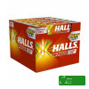 HALLS ENERGY cukierki w kofeiną i wit b6 smak ICE TEA BEZ CUKRU DROPS 32g