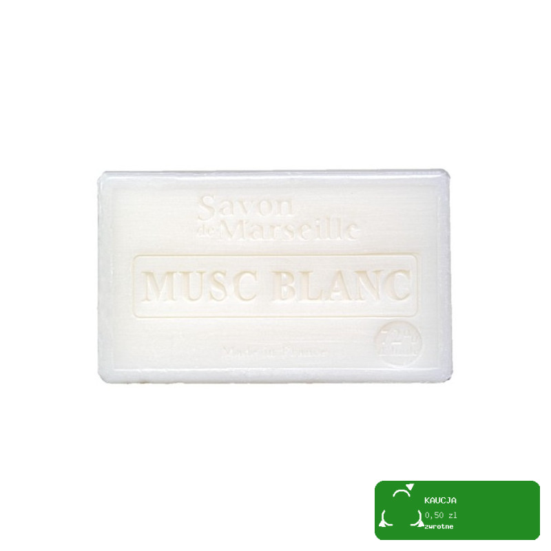 Chatelard 1908 MYDŁO MARSYLSKIE BIAŁE PIŻMO MUSC blanc białe piżmo 100g