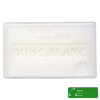 Chatelard 1908 MYDŁO MARSYLSKIE BIAŁE PIŻMO MUSC blanc białe piżmo 100g