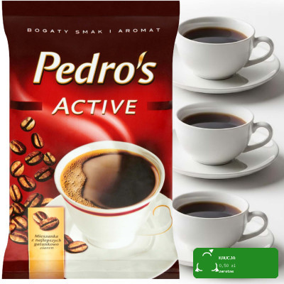 PEDROS PEDRO'S ACTIVE kawa mielona 100g