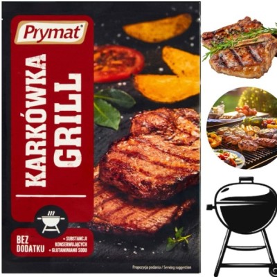 PRYMAT  PRZYPRAWA DO KARKÓWKI Z GRILLA gotowa mieszaka