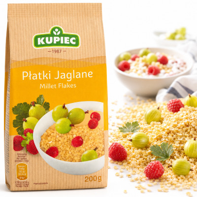 Kupiec PŁATKI JAGLANE 200g 0,2KG