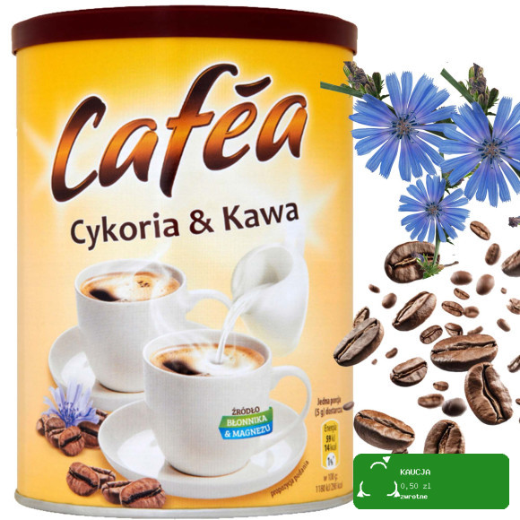 CAFEA 250g (DUŻA) cykoria & kawa DUŻA TUBA