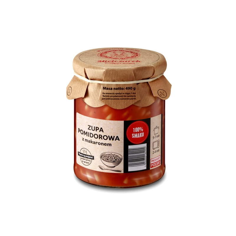 Mielczarek ZUPA POMIDOROWA z MAKARONEM gotowe danie 490g