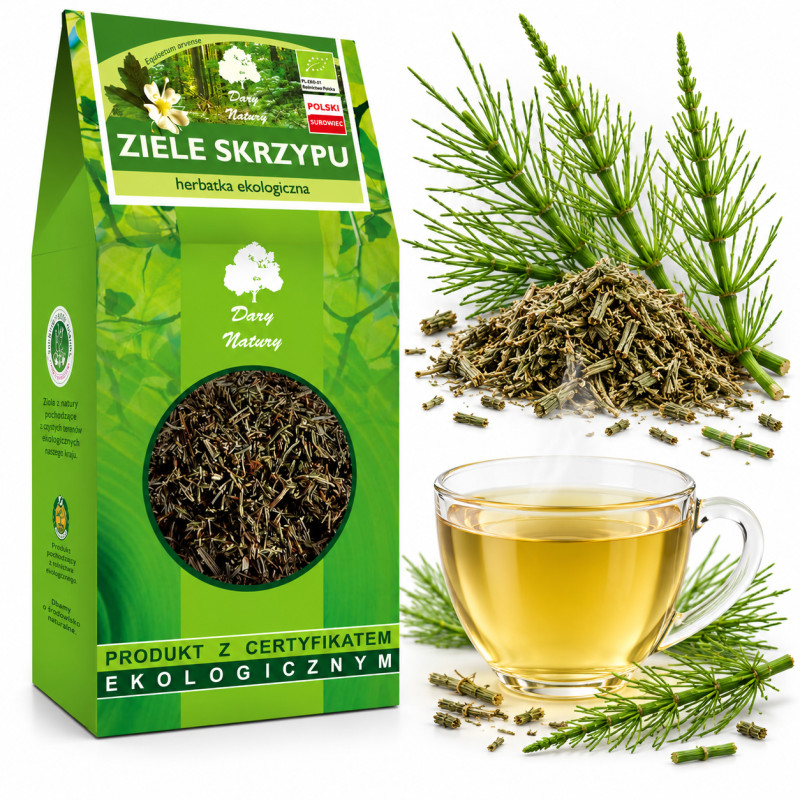 Dary Natury SKRZYP ZIELE SKRZYPU EKOLOGICZNY EKO BIO 100g duże opakowanie