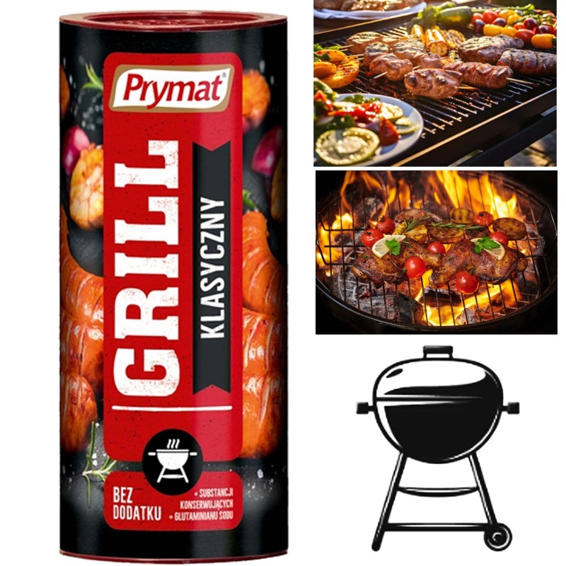 PRYMAT PRZYPRAWA  GRILL KLASYCZNY mieszanka przypraw ziół